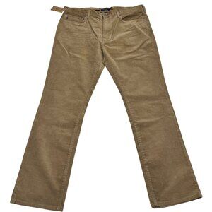 Polo Ralph Lauren Men's Varick Slim Straight Stretch Corduroy Pants 38 x 32 NWT